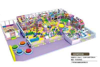 廣州市嘉樂迪康體設(shè)備 2014新款兒童室內(nèi)游樂場(chǎng)淘氣堡解析